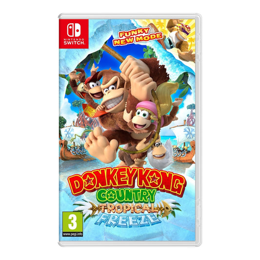 DONKEY KONG COUNTRY TROPICAL FREEZE NINTENDO SWITCH