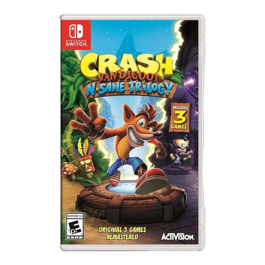 CRASH BANDICOOT N SANE TRILOGY NINTENDO SWITCH