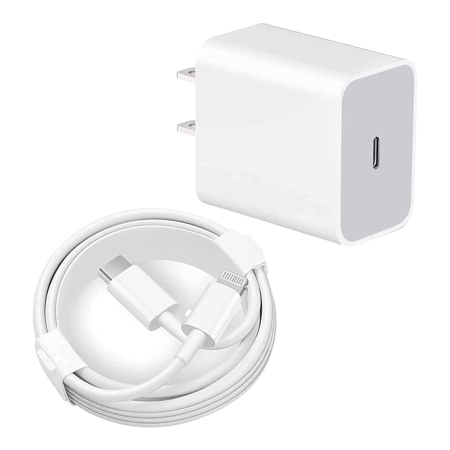 Cargador 20W USB-C a LIGHTNING Apple Con Cable iPhone XR - 14 Pro Max