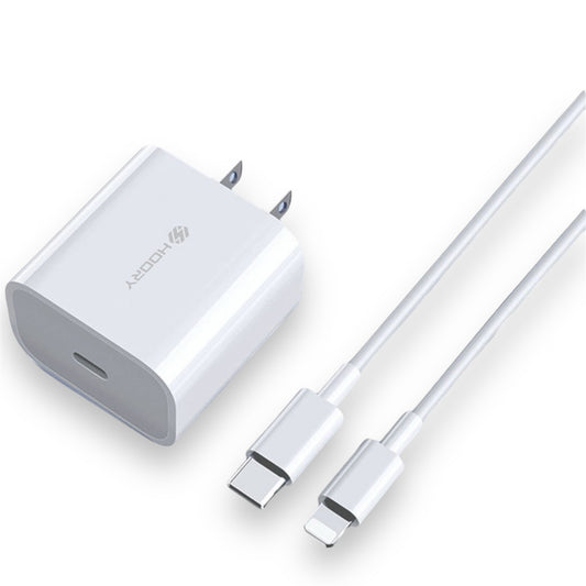 Cargador 25W LIGHTNING Con Cable - HOORY HR-TZ05