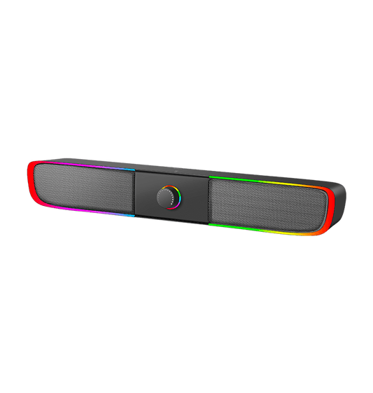 Parlante PC Xtrike Me Altavoz RGB Gamer Speaker Barra Sonido