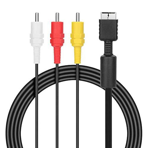 Cable AV a RCA 1.8M para PS1 / PS2 / PS3 Audio y Video